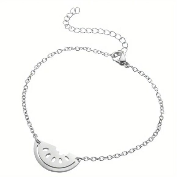 Watermelon Station Chain Bracelet in Silver - Picture 2 of 3
